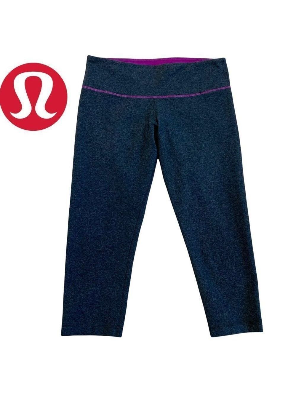 𝅺LULULEMON Women's Sweatpants Navy Blue Sz 8